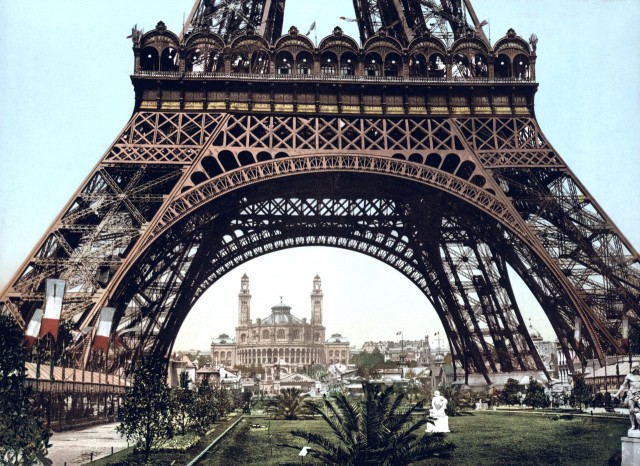 Дворец Трокадеро (Palais du Trocadéro) в конце XIX века