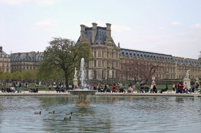 Сад Тюильри (le jardin des Tuileries)