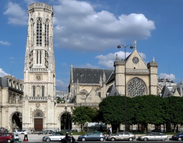 Церковь Сен-Жермен-л’Осерруа (L'église Saint-Germain-l'Auxerrois)