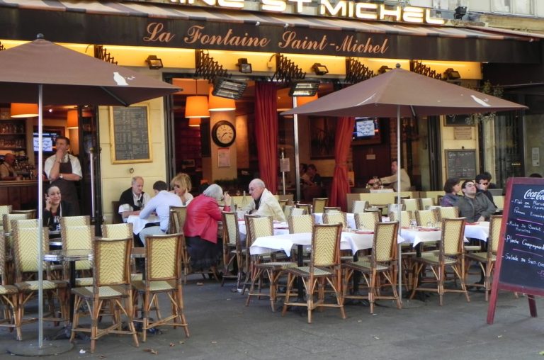 Литературные кафе бульвара Сен-Мишель