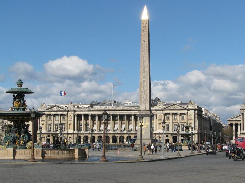 Площадь Конкорд или площадь Согласия (Place de la Concorde)