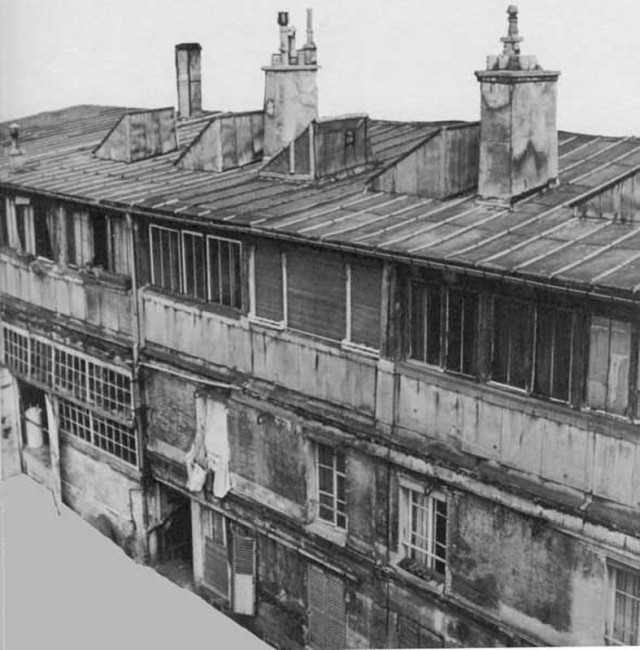 Здание Бато-Лавуар в начале ХХ века