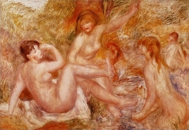 Pierre-Auguste Renoir  "Les Grandes Baigneuses"