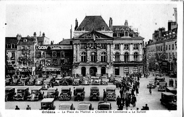 Площадь Мартруа 1937 г.  (Place du Martroi)