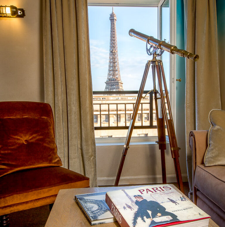 Топ отелей в Париже с видом на Эйфелеву башню