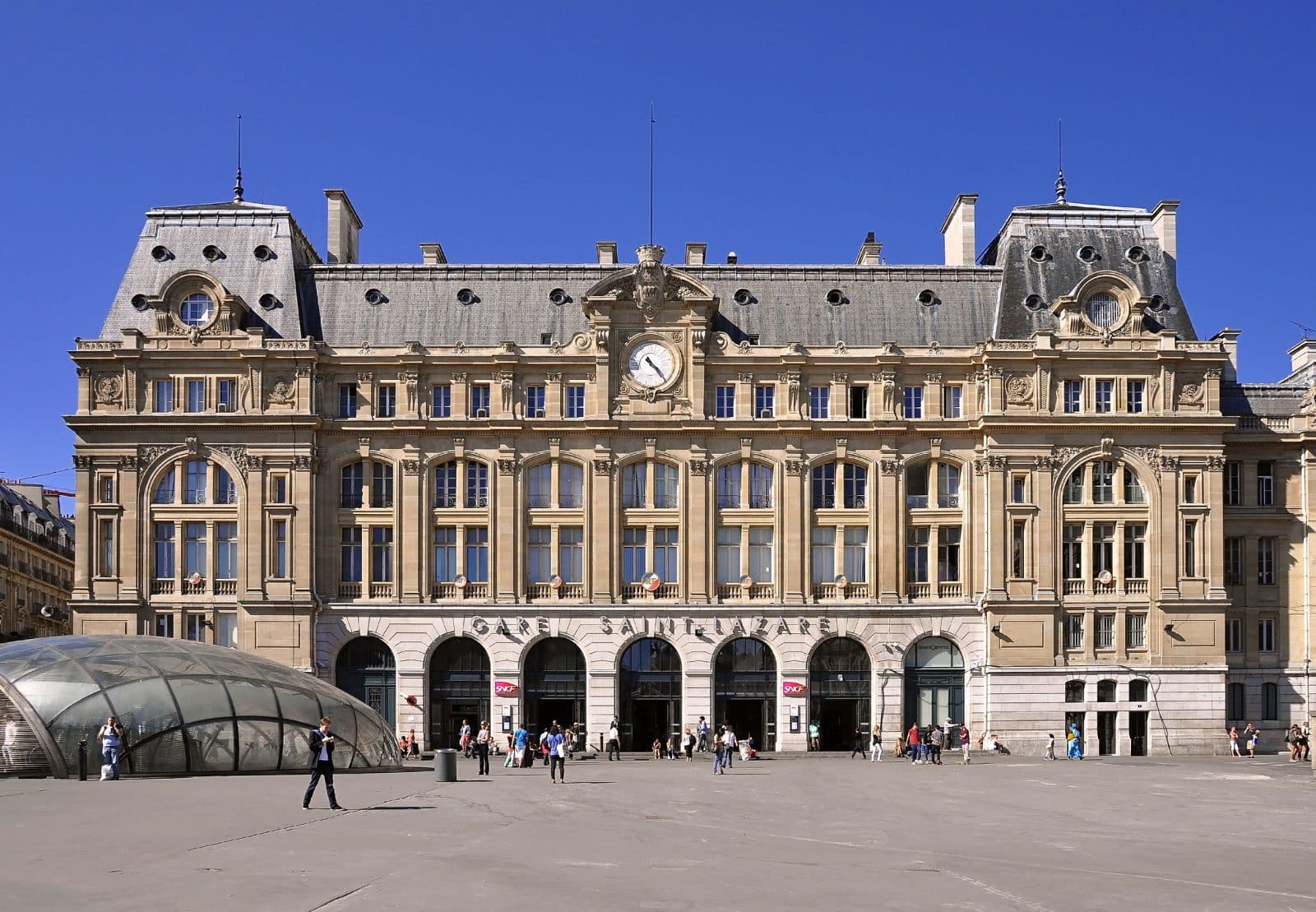Вокзал Сен-Лазар (Gare Saint-Lazare)